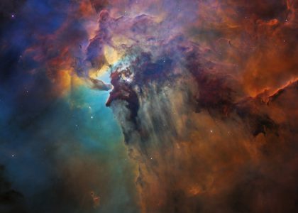 Picture of the Lagoon Nebula provided by NASA